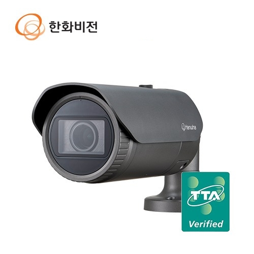 TTA 한화비전 XNO-L6120RG IP 2M 12배 실외 전동 줌 뷸렛 카메라 (5.2~62.4mm)