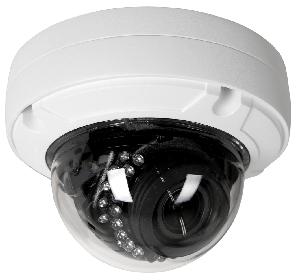 TTA인증 하이트론시스템즈 NVN-220J1 2M IP IR MVF 반달 돔 카메라
