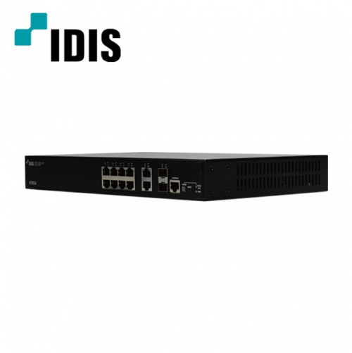 아이디스 DH-2212PF 12포트 PoE 스위치 허브
