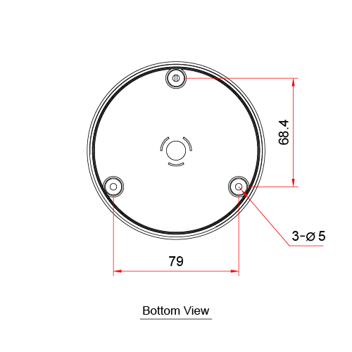 웹게이트 NK1080D-F2.8 2M IR IP E/V용 돔 카메라