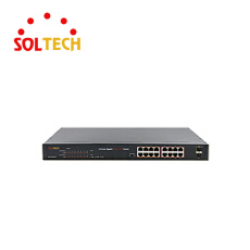 SFC516HP 솔텍 기가 16포트 POE허브