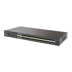 솔텍 SFC4100A L2 스위치허브 UTP 1G 4포트(콤보) + 1G 24포트 +  10G SFP 4포트