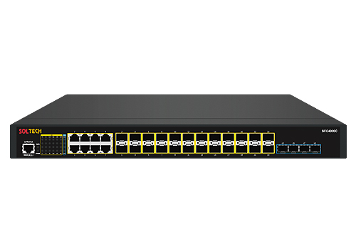 솔텍 SFC4000C L2 스위치허브 UTP 1G 4포트(콤보) + 1G 24포트 +  10G SFP 4포트