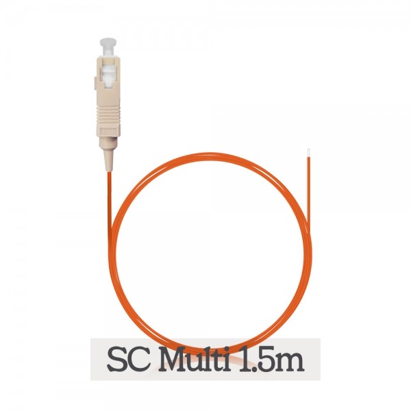 솔텍 광피그테일 PIGTAIL-SC-MM 1.5M(멀티타입)