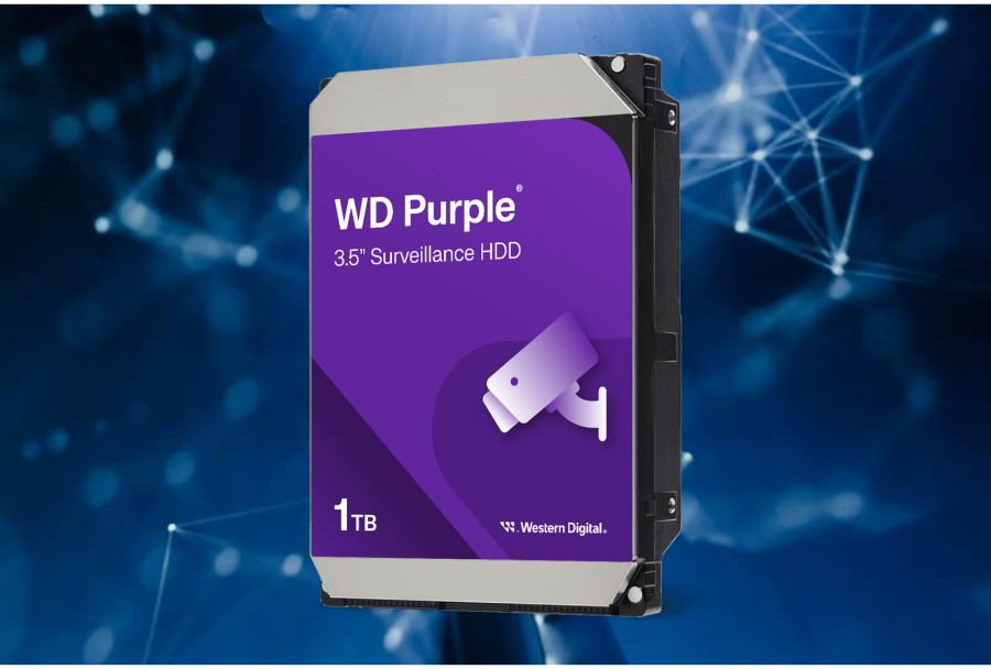 녹화용 저장장치 HDD 4TB 윈디퍼플