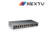 넥스트 NEXT-POE6008F 10/100/1000M 8포트 With Uplink GbE 1TP+1STP POE스위치/UTP 최대250m POE사용