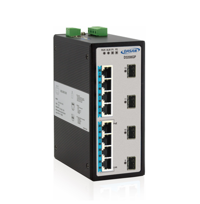 다산네트웍스 D3208GP 기가 POE 8포트 15.4W/30W POE/POE+ 지원 L2 스위치 허브